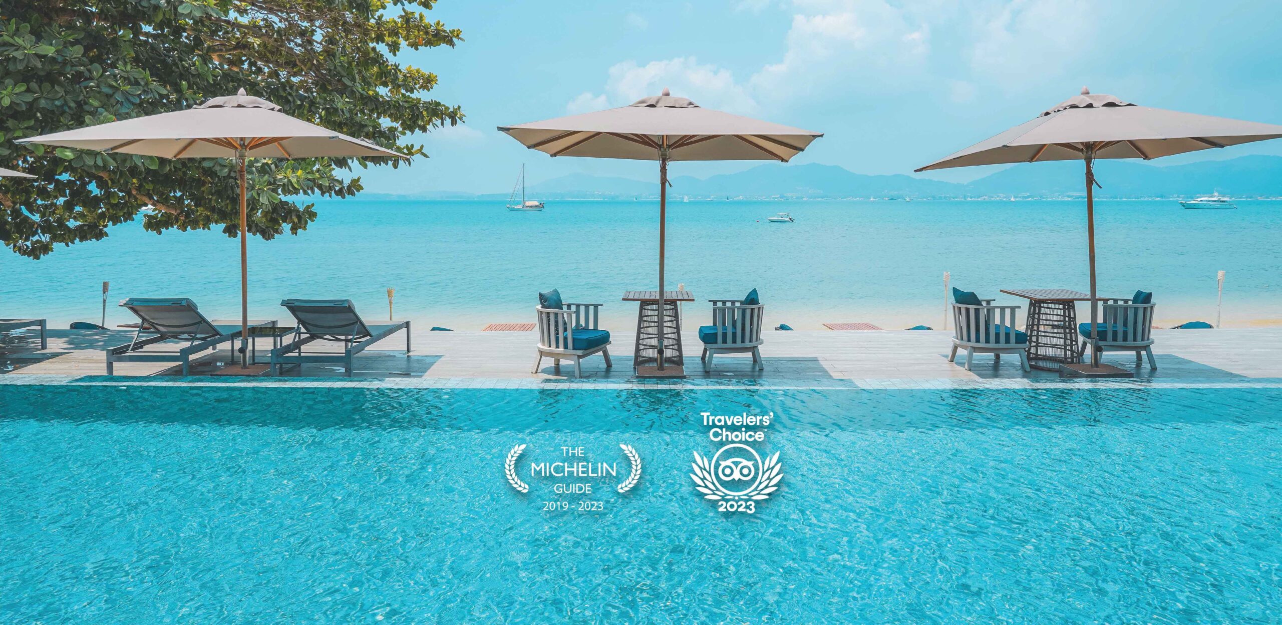 My Beach Resort Phuket - Website Banner (Michelin Guide 2023 + Tripadvisor Travelers' Choice 2023)